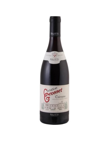 BROTTE Création Grosset 2020 Cairanne - Vin rouge de la Vallée du Rhône