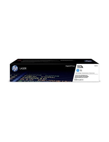 Cartouche de Toner Cyan Authentique HP 117A W2071A pour Laser 150 / HP Laser MFP 178/179