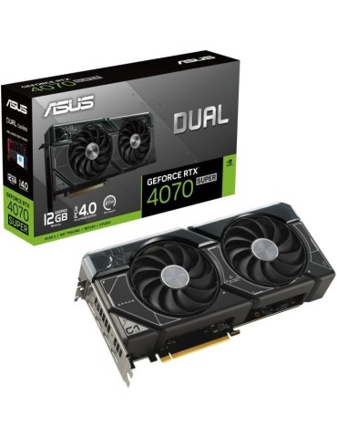 ASUS - Carte Graphique - DUAL-RTX4070 SUPER-12G