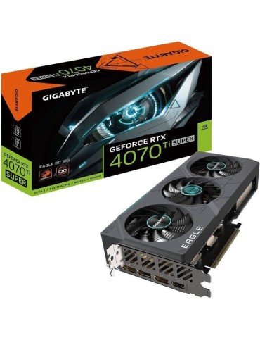 GIGABYTE - Carte Graphique - GeForce RTX 4070 Ti SUPER EAGLE OC 16G