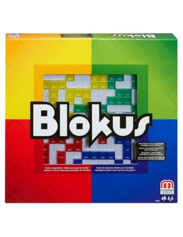 Mattel Games - Blokus - Jeu de société et de stratégie - 2 a 4 joueurs - 7 ans et +