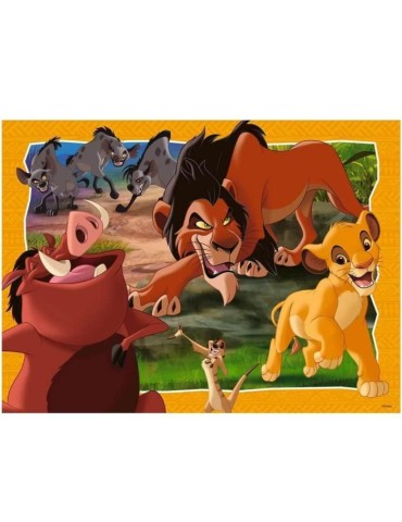 Puzzle 200 p XXL Hakuna Matata - Disney Le Roi Lion-Des 8 ans Ravensburger