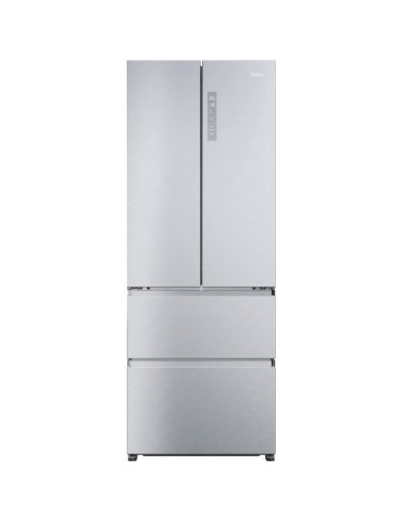 Réfrigérateur multi-portes - HAIER - FD 70 Series 3 HFR5719ENMG - Classe E - 446 L - 190 x 70 x 67,5 cm - Silver