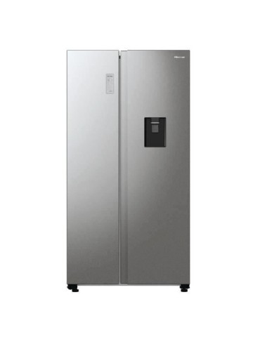 Réfrigérateur américain HISENSE - RS711N4WCE - 2 portes - Classe énergétique E - 91 x 64,3 x 178,6 cm - Inox