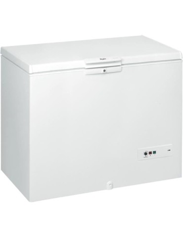 Congélateur coffre - WHIRLPOOL WHM46122FR - 437L - Classe E - L 140,5 cm x H 91,6 cm - blanc