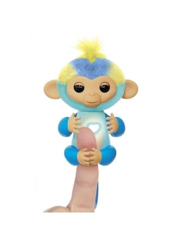 FINGERLINGS - LEO - Petit singe interactif - LANSAY - Animal a fonction - 70 sons et réactions