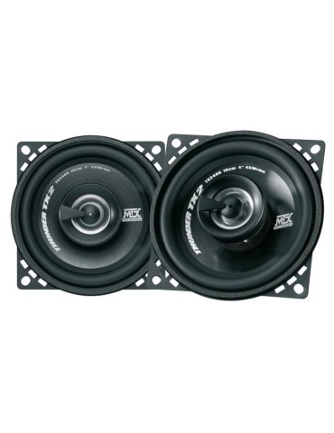 MTX TX240C Haut-parleurs voiture Coaxiaux 2 voies 10cm 45W RMS 4O membrane polypropylene