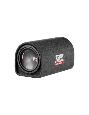 Caisson tube actif avec subwoofer - MTX AUDIO - RTT8P - 20cm reflex et ampli Classe-D 120W RMS filtre actif et télécommande