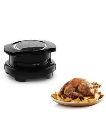 MOULINEX Cookeo Extra Crisp, Couvercle air fryer, Compatible avec Cookeo 6 L, Recettes croustillantes, 4 programmes EZ150800