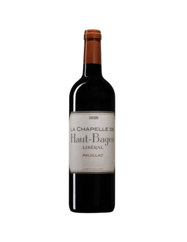 La Chapelle de Haut-Bages Libéral 2020 Pauillac - Vin rouge de Bordeaux