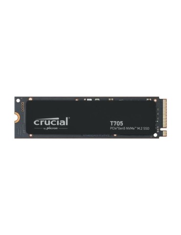 SSD Interne Gaming - CRUCIAL - T705 SSD 2To PCIe Gen5 NVMe M.2 (2024) - Rétrocompatibilité PCIe 3.0 et 4.0 - CT2000T705SSD3