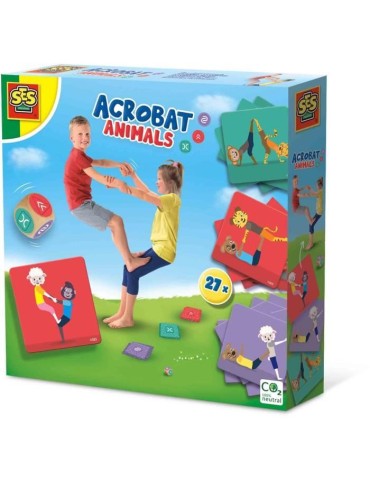 Animaux acrobates - Jeu d'adresse - SES CREATIVE - Activité hilarante pour le jeu en plein air.