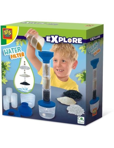 Filtre de nettoyage d'eau - Jouet éducatif - SES CREATIVE - Découvre la science et la nature avec le filtre a eau.