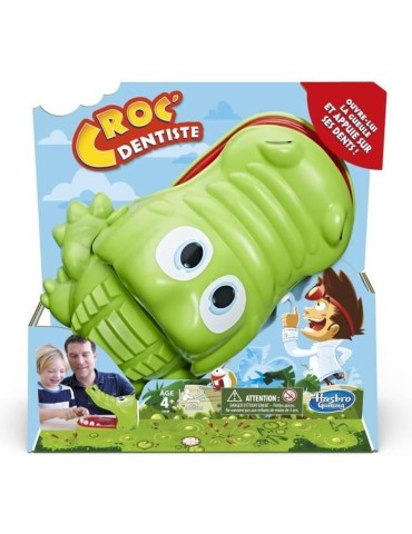 CROC' DENTISTE - Crocodile Dentiste - Jeu de societe pour enfants - Version francaise