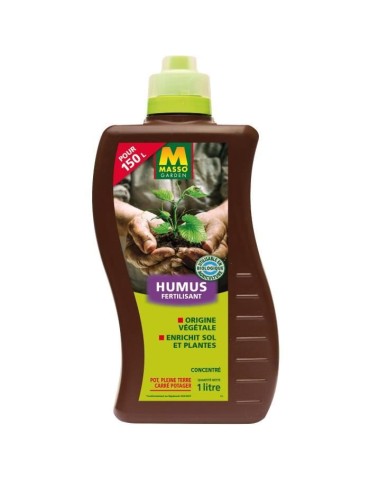 Humus fertilisant - MASSO GARDEN - 237916 - 1 L