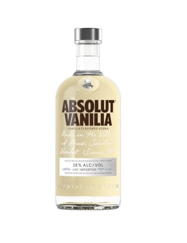 Absolut - Vanille - Vodka aromatisée - 38,0% Vol.