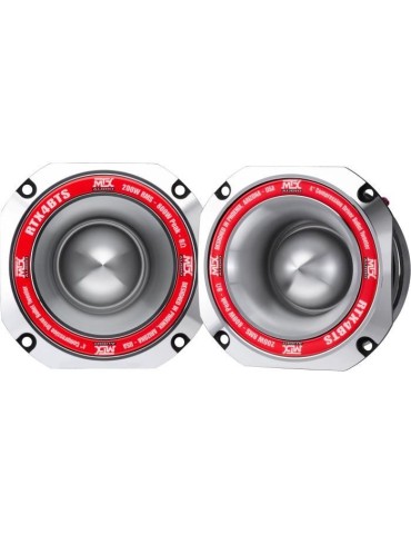 MTX AUDIO - MTX tweeter a haute efficacité RTX4BTs - Ø10cm - Bobine 45mm - 200W RMS - 800W - Peak 8O 103,0dB/2V/1m vendu a la