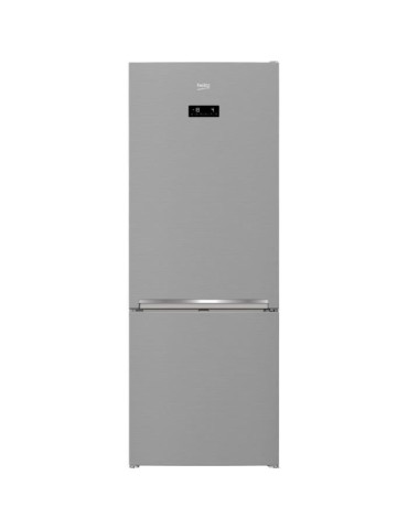 Réfrigérateur pose-libre combiné - BEKO - RCNE560E40ZXPN - Classe E - 514 L - 74,5 x 70 x 192 cm - Inox