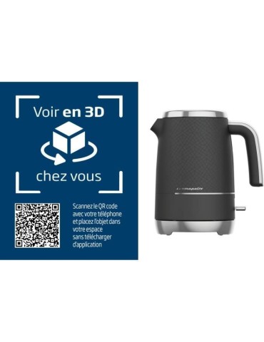 Bouilloire électrique - BEKO - WKM8306B - 1,7 L - 3000 W - Noir