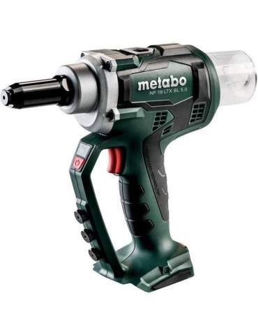 Riveteuse sans fil - METABO - NP 18 LTX BL 5.0 - 18 V - MetaBOX 145 L