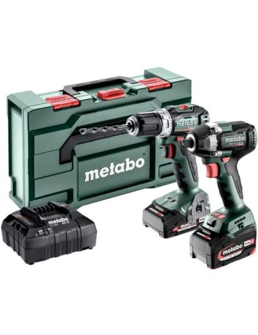 Machines sans fil Set - METABO - Combo Set 2.9.2 18V - MetaBOX 145 L