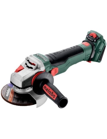 Meuleuse d'angle sans fil - METABO - WVB 18 LTX BL 15-125 Quick - 18 V - MetaBOX 165 L