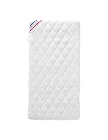 Matelas Bébé Parfait - 60x120x10 cm - 2 Faces : Été / Hiver - Déhoussable - Anti Acarien