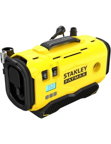 Gonfleur Compresseur - STANLEY FATMAX V20 - SFMCE520B-QW - Lithium 18V - 11 bars - Sans Batterie