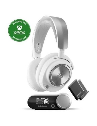 Casque Gaming Sans fil - STEELSERIES - Arctis Nova Pro X - Blanc