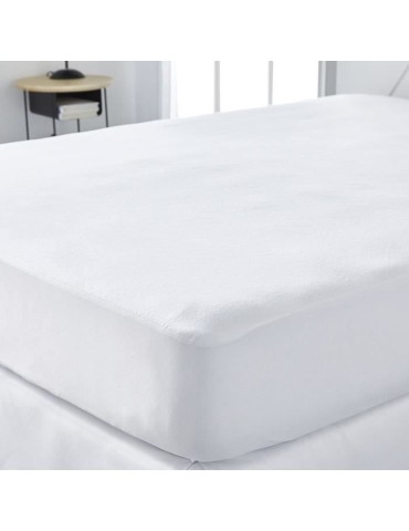 Protege matelas imperméable - TODAY - Essential - Pour lit 2 personnes - 140 x 190 cm - Anti-acariens