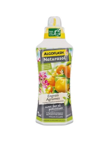 Engrais liquide Agrumes, plantes méditerranéennes 500 mL