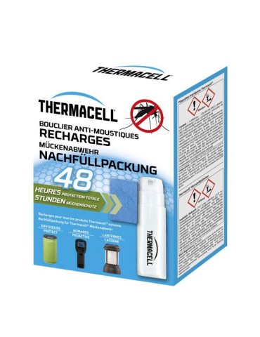 THERMACELL THRECHARG48N Recharges de 48heures - Anti Moustiques & Moustiques Tigre