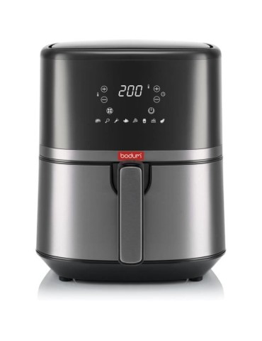 Friteuse électrique a air pulsé - BODUM - MELIOR - 4,5 l - 1500 W - Noir