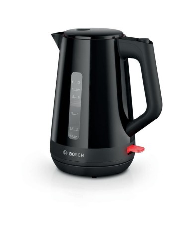 Bouilloire - BOSCH - TWK1M123 MyMoment - Noire - capacité 1,7L - base 360° - rangement du cordon -3 sécurités automatiques