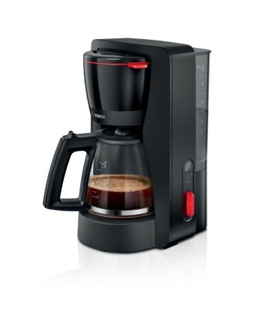 Cafetiere Filtre - BOSCH - TKA3M133 MyMoment - Noire - verseuse verre - fonction Aroma Plus - maintien au chaud jusqu'a 60 min