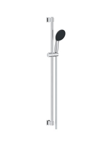 Ensemble de douche avec pommeau 1 jet, barre 90cm et flexible - GROHE Vitalio Start 110 26953001 - Economie d'eau - Chromé