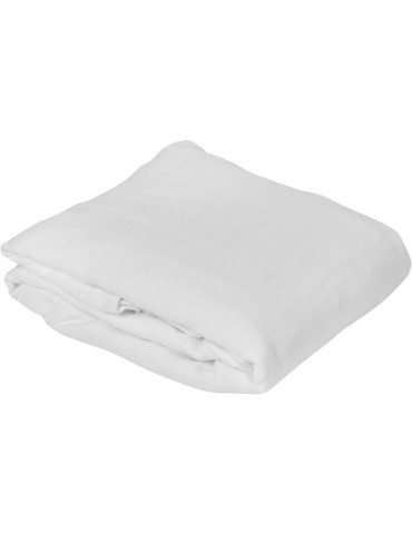 TOISON D'OR - Protection literie - Cumin - 100% coton - 160x200cm - Blanc