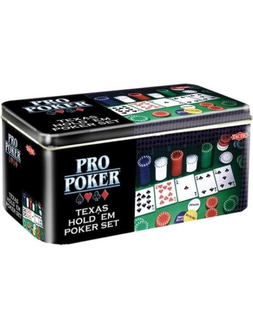 Coffret Métal Propoker - TACTIC - Jeu de carte - Mixte - 60 min - A partir de 11 ans