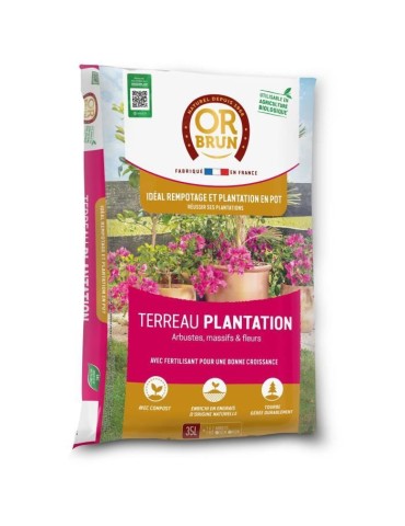 Terreau plantations - OR BRUN - OBRTPLAN35N - 35 L