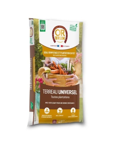 Terreau universel - OR BRUN - OBRTUNI20N - 20 L