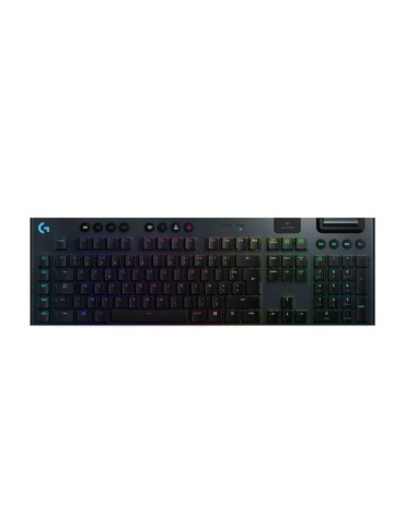 Clavier gamer - Sans fil - Logitech G - G915 Lightspeed - Mécanique - GL Tactile - Rétroéclairé - AZERTY - Noir