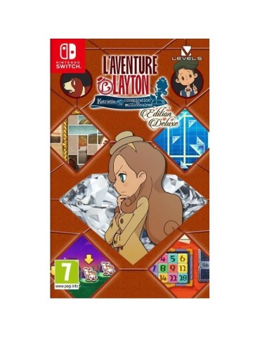 L'Aventure Layton: Katrielle et la Conspiration des Millionnaires - Édition Deluxe • Jeu Nintendo Switch