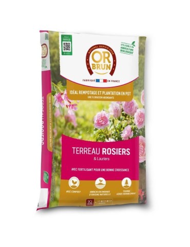 Terreau rosiers - OR BRUN - OBRTROS35N - 35 L