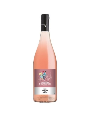 Saveurs d'Autrefois Les Vignes du Vent 2023 Côtes Catalanes - Vin rosé de Languedoc