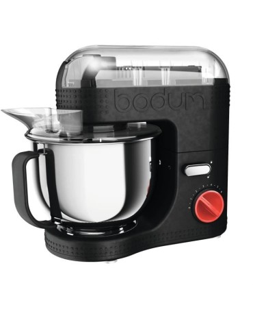 Robot de cuisine électrique - BODUM - 11381-01EURO-3 - Bol inox - 4,7 L - Noir