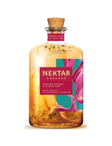 Nektar - Rhum arrangé - Passion Ananas & Citron Vert - 28,0% Vol. - 70 cl