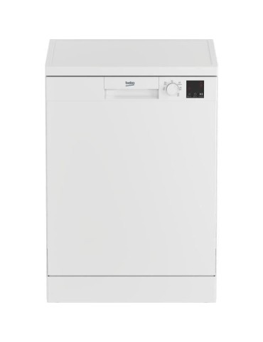 Lave-vaisselle pose libre BEKO LVV4729W - 14 couverts - L60cm - 47 dB - Cuve inox - Blanc