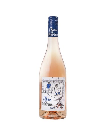 Flore & Marius 2023 IGP Atlantique - Vin rosé de Bordeaux