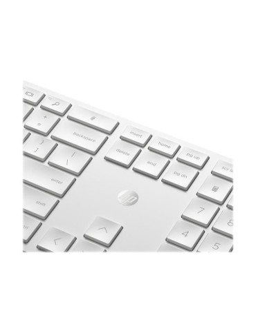 HP 650 - ensemble clavier et souris - Français AZERTY- blanc