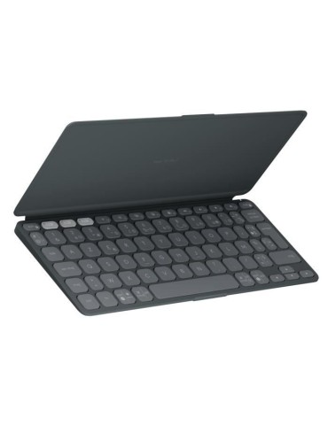 Clavier portable - Sans fil - Logitech - Keys-To-Go 2 - pour Tablette - AZERTY - Graphite